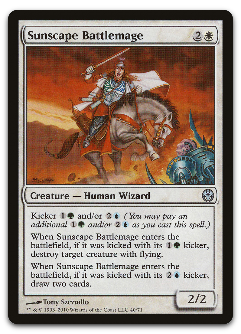 Sunscape Battlemage (Duel Decks: Phyrexia vs. the Coalition)
