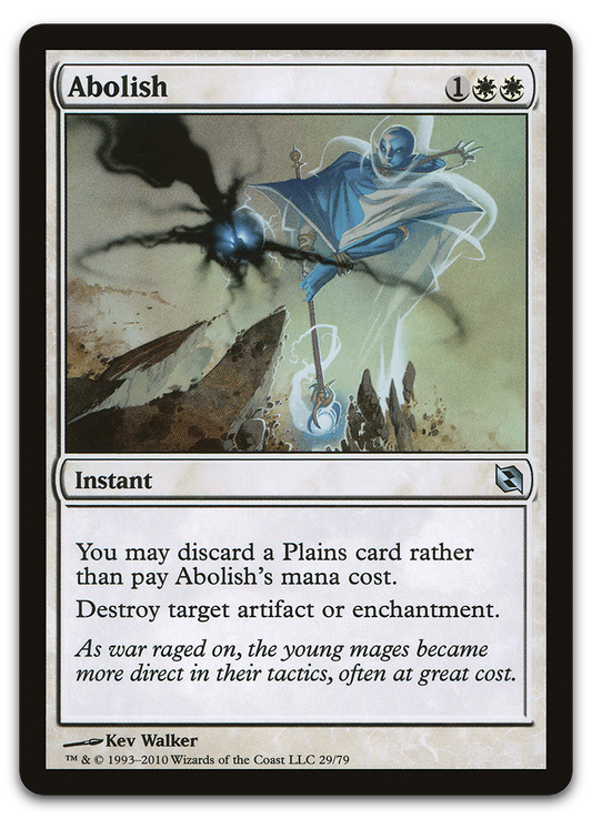 Abolish (Duel Decks: Elspeth vs. Tezzeret)