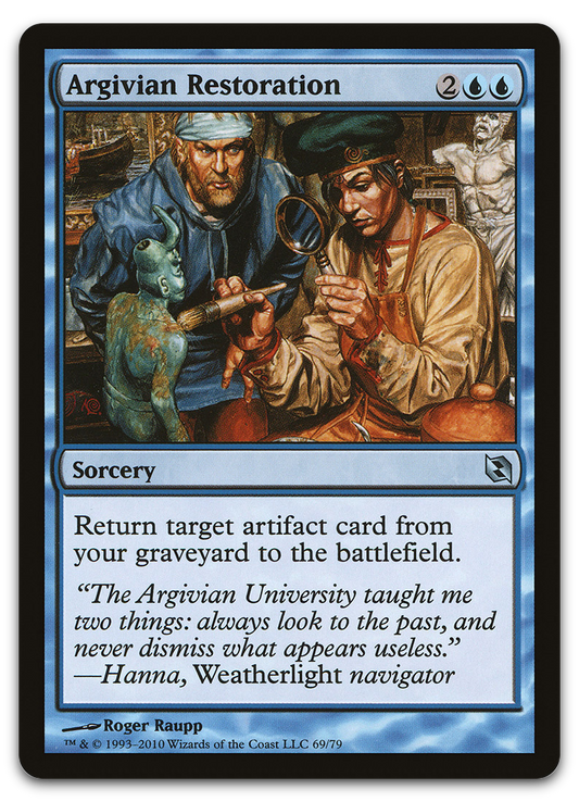 Argivian Restoration (Duel Decks: Elspeth vs. Tezzeret)
