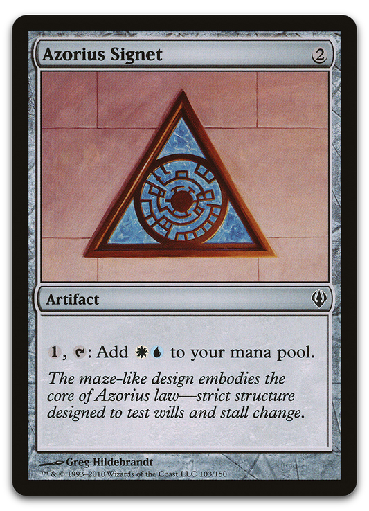 Azorius Signet (Archenemy)