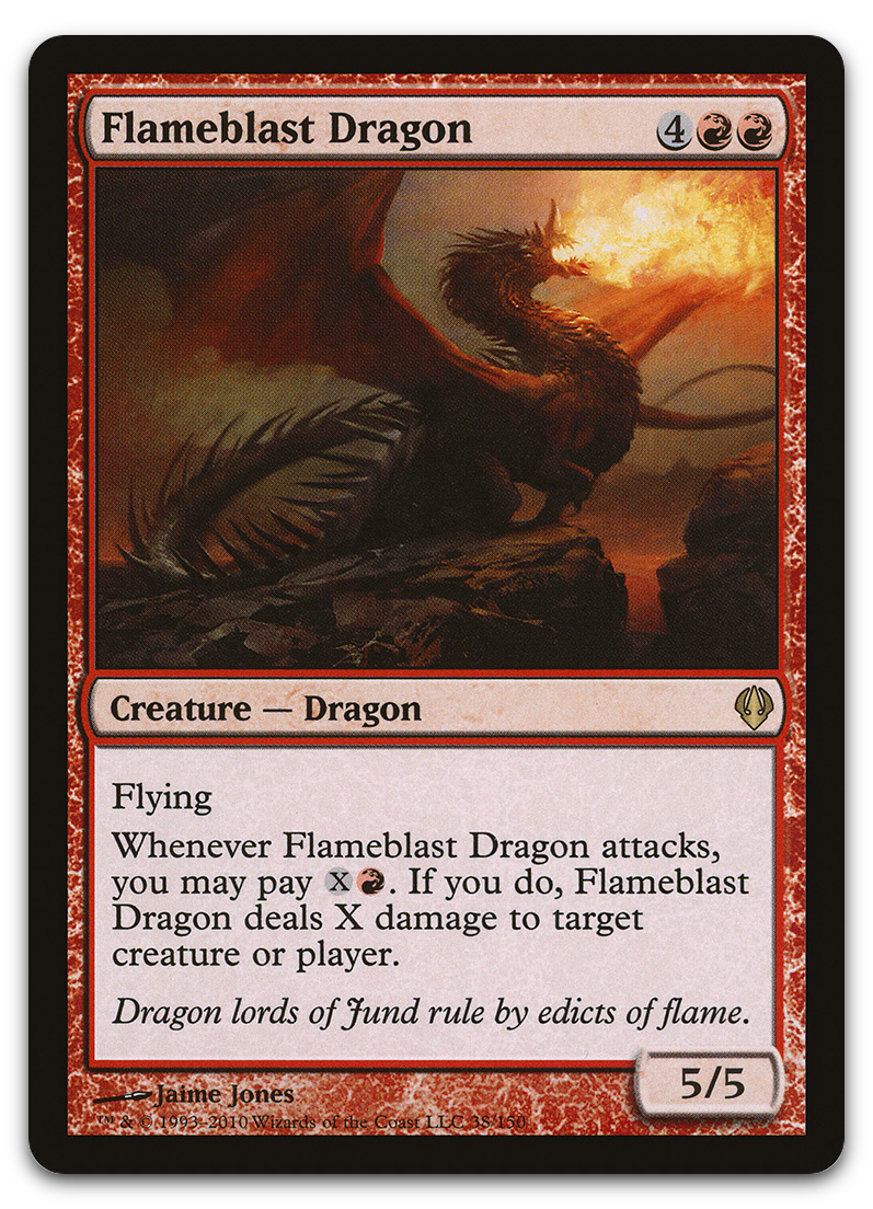 Flameblast Dragon (Archenemy)