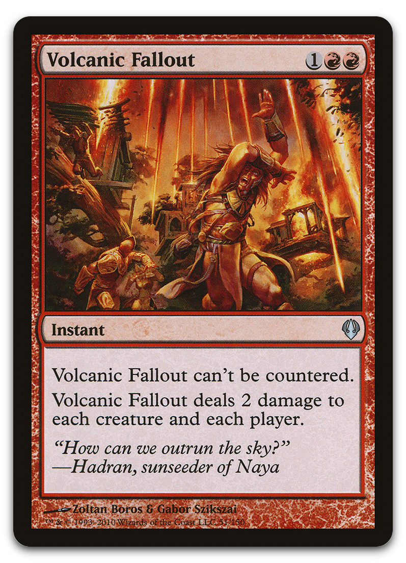 Volcanic Fallout (Archenemy)
