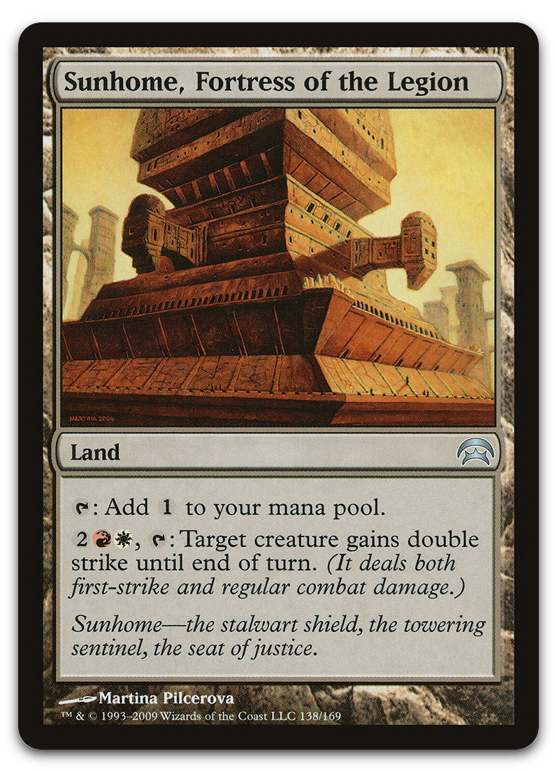 Sunhome, Fortress of the Legion (Planechase)