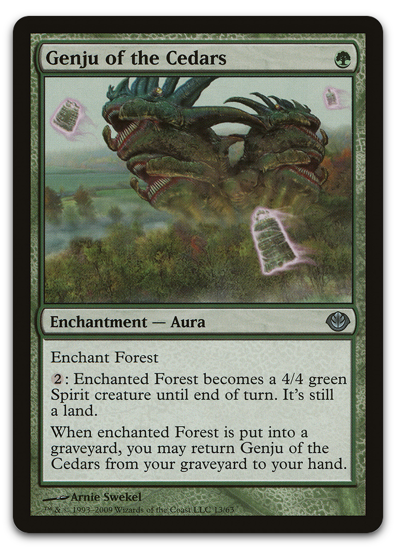 Genju of the Cedars (Duel Decks: Garruk vs. Liliana)