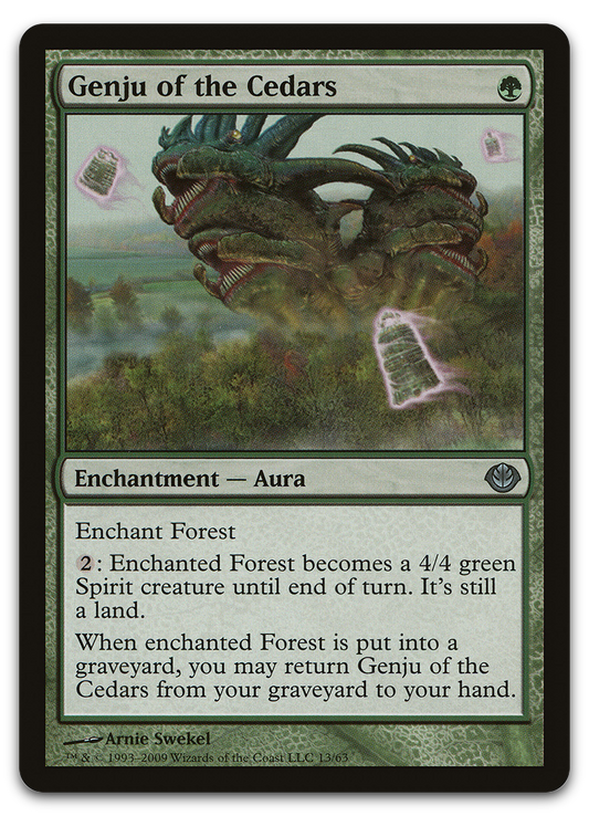 Genju of the Cedars (Duel Decks: Garruk vs. Liliana)