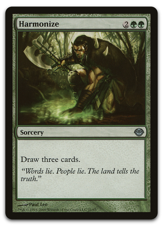 Harmonize (Duel Decks: Garruk vs. Liliana)