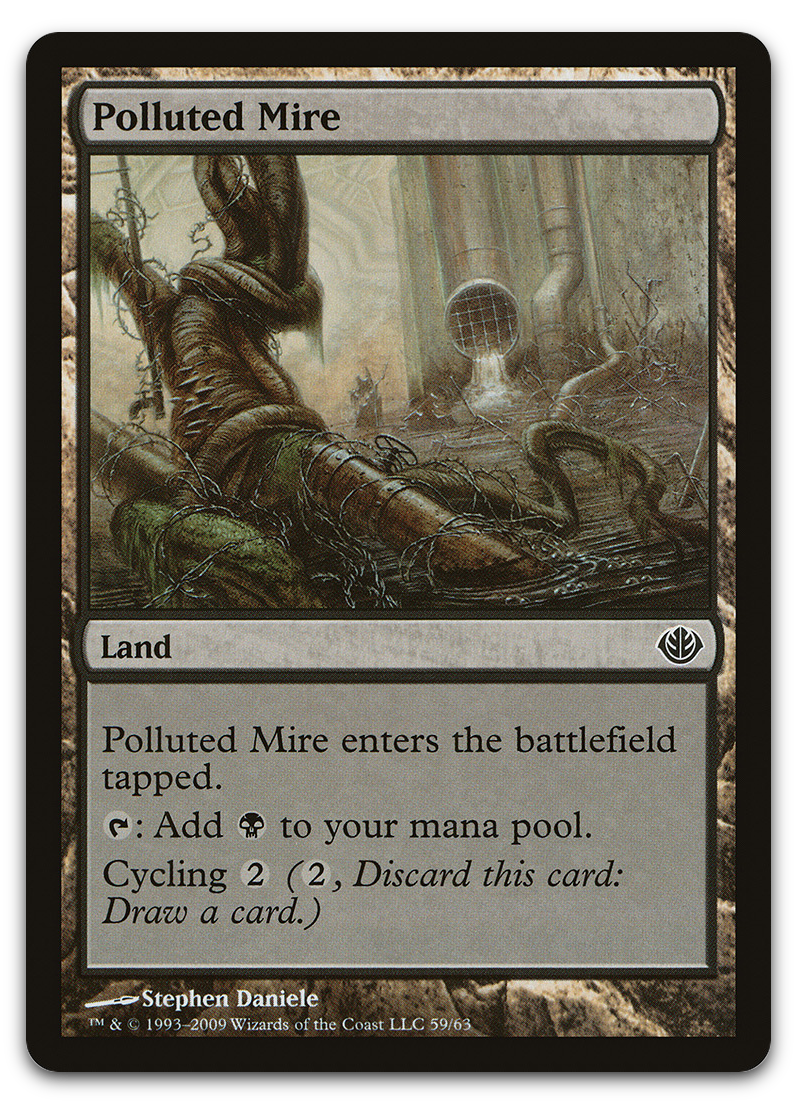 Polluted Mire (Duel Decks: Garruk vs. Liliana)