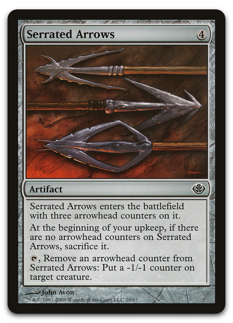 Serrated Arrows (Duel Decks: Garruk vs. Liliana)