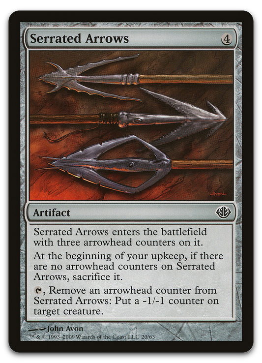 Serrated Arrows (Duel Decks: Garruk vs. Liliana)