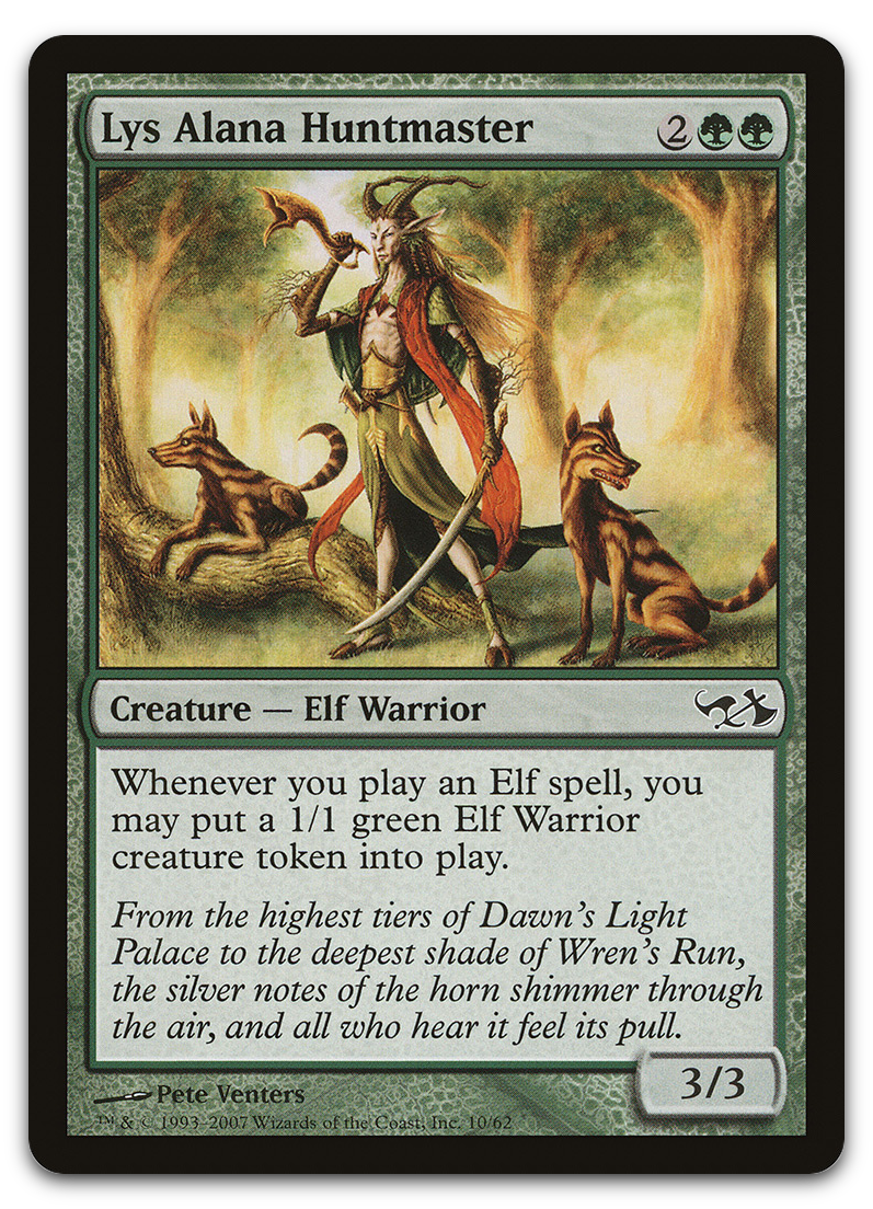 Lys Alana Huntmaster (Duel Decks: Elves vs. Goblins)