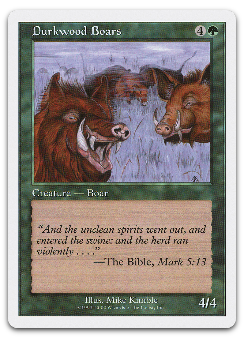 Durkwood Boars (Starter 2000)
