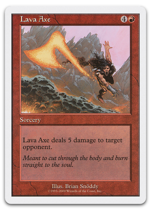 Lava Axe (Starter 2000)