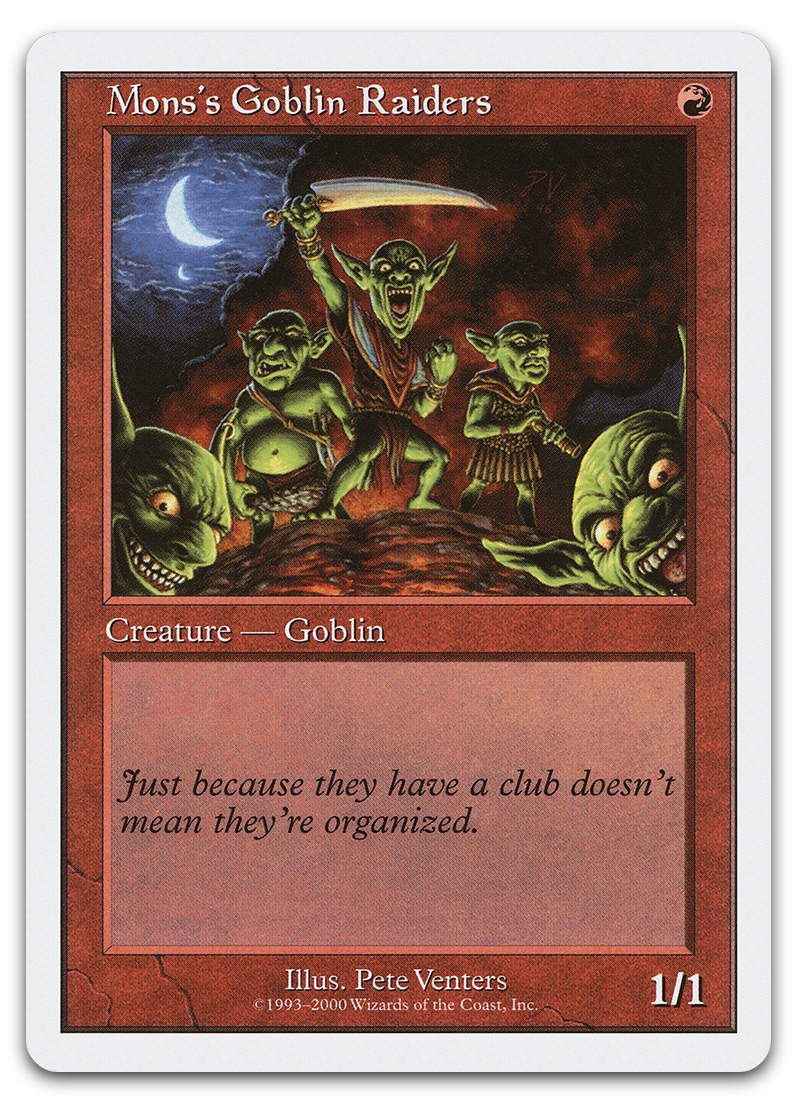 Mons's Goblin Raiders (Starter 2000)