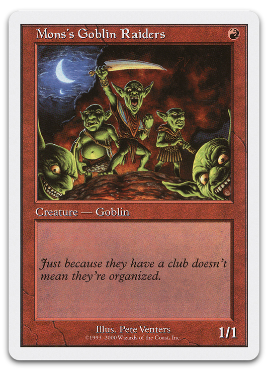 Mons's Goblin Raiders (Starter 2000)
