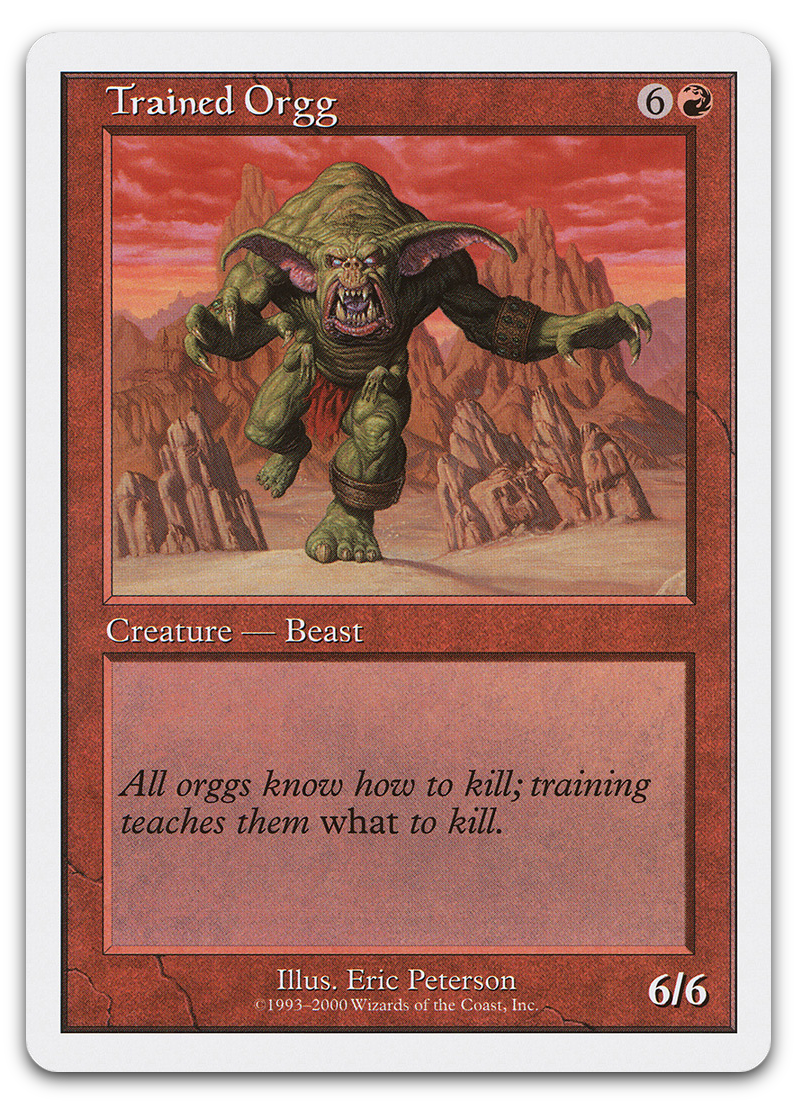 Trained Orgg (Starter 2000)
