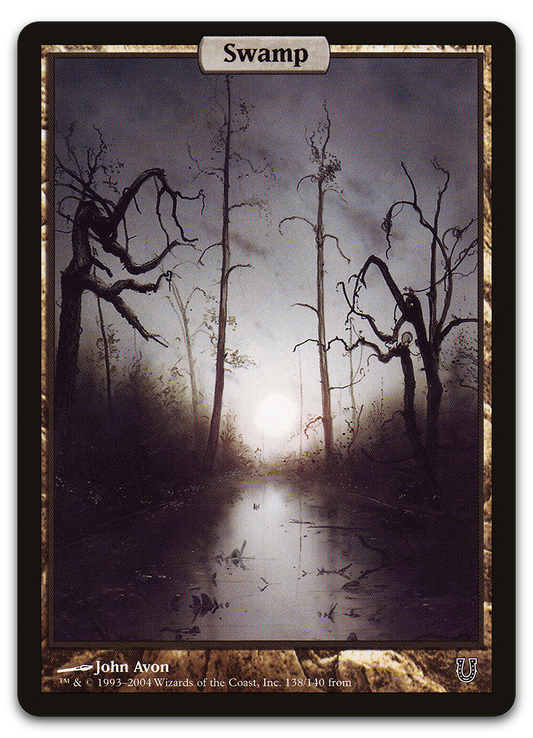 Swamp - Full Art (Unhinged)