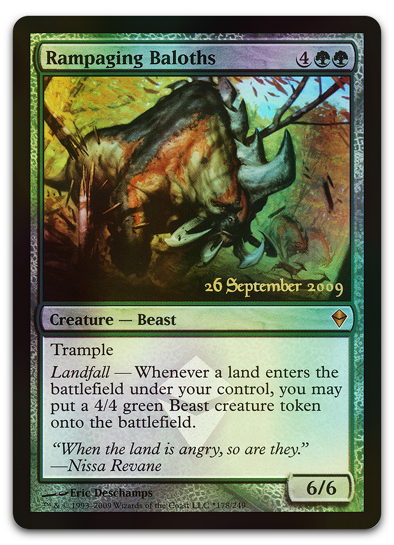 Rampaging Baloths (Prerelease Cards)