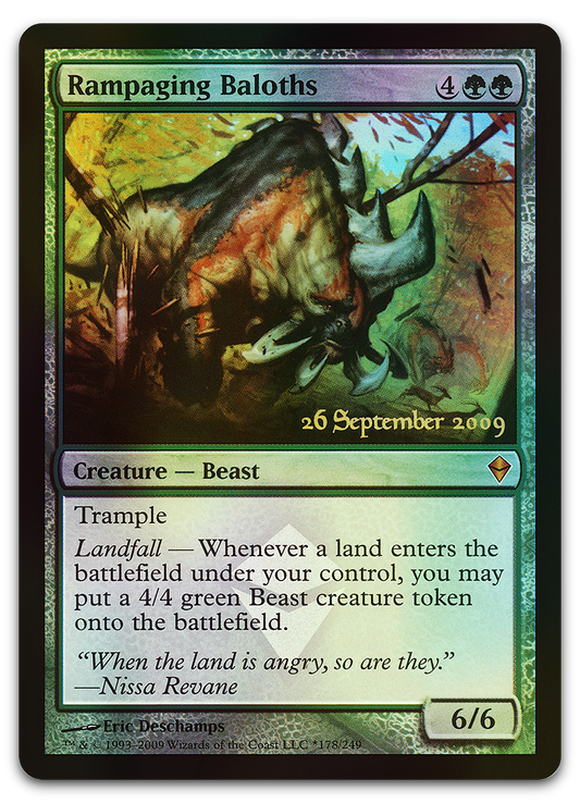 Rampaging Baloths (Prerelease Cards)