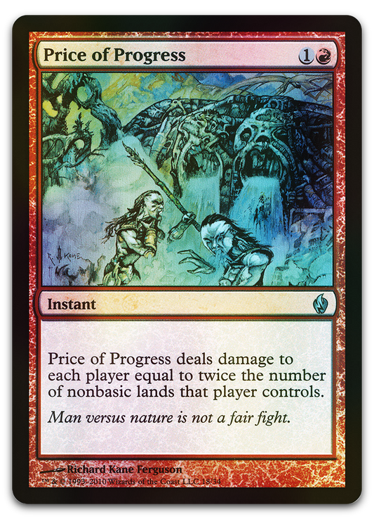 Price of Progress (Premium Deck Series: Fire and Lightning)