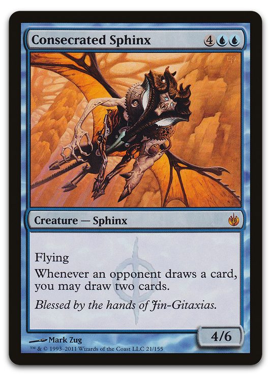Consecrated Sphinx (Mirrodin Besieged)