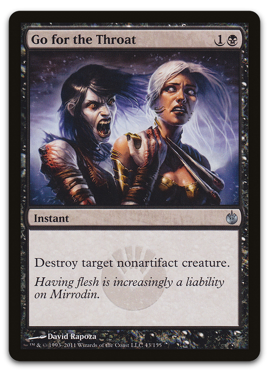 Go for the Throat (Mirrodin Besieged)