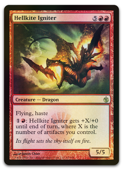 Hellkite Igniter (Mirrodin Besieged)