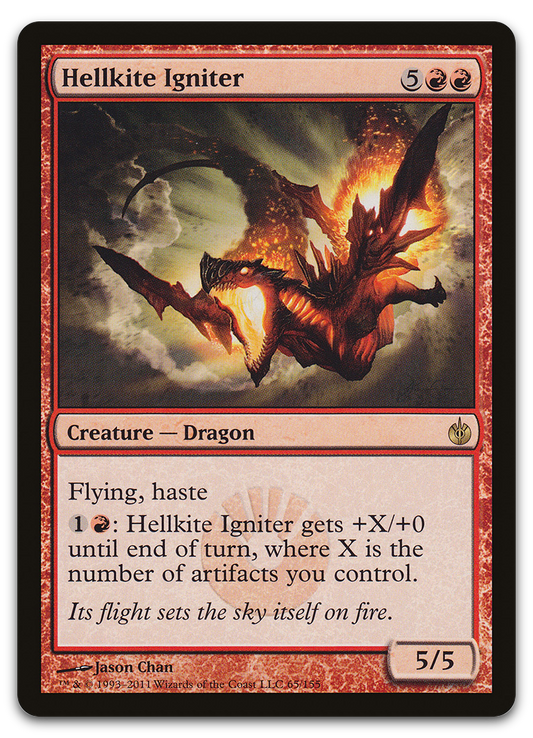 Hellkite Igniter (Mirrodin Besieged)