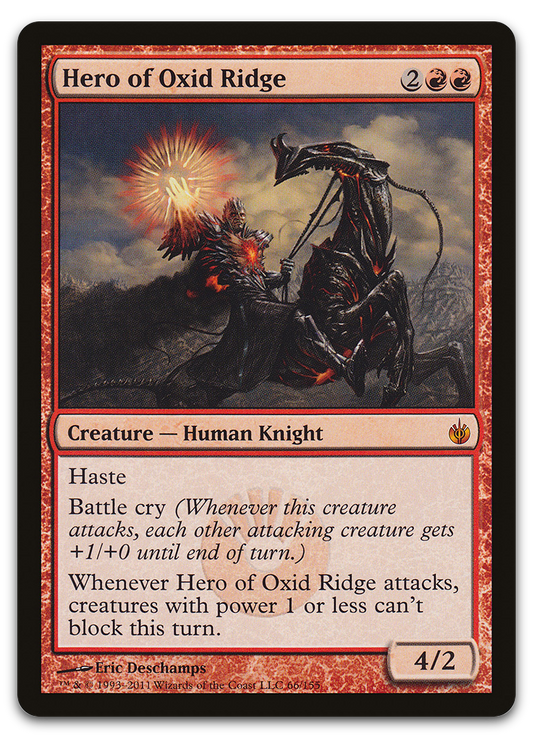 Hero of Oxid Ridge (Mirrodin Besieged)