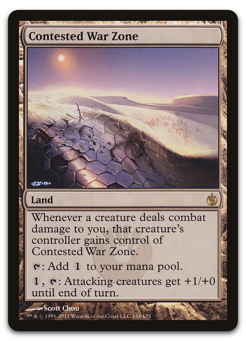 Contested War Zone (Mirrodin Besieged)