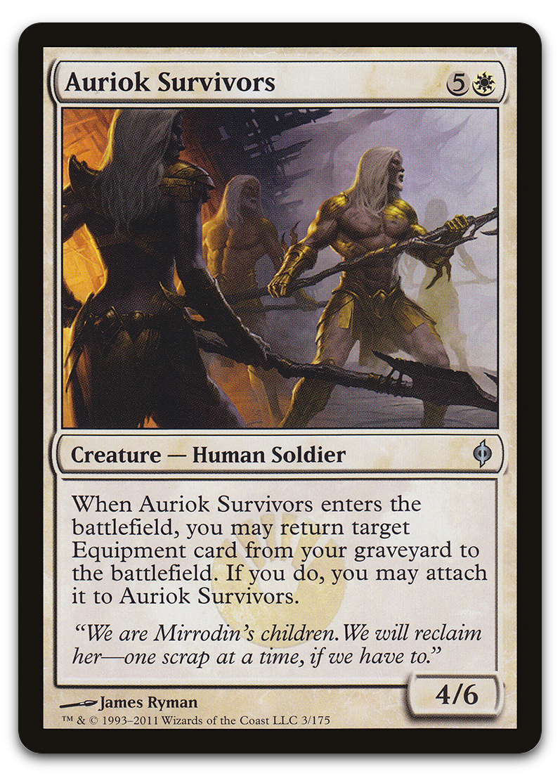 Auriok Survivors (New Phyrexia)