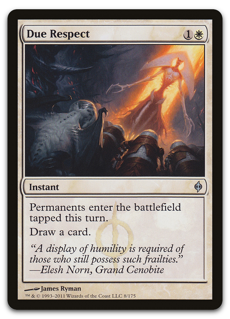 Due Respect (New Phyrexia)