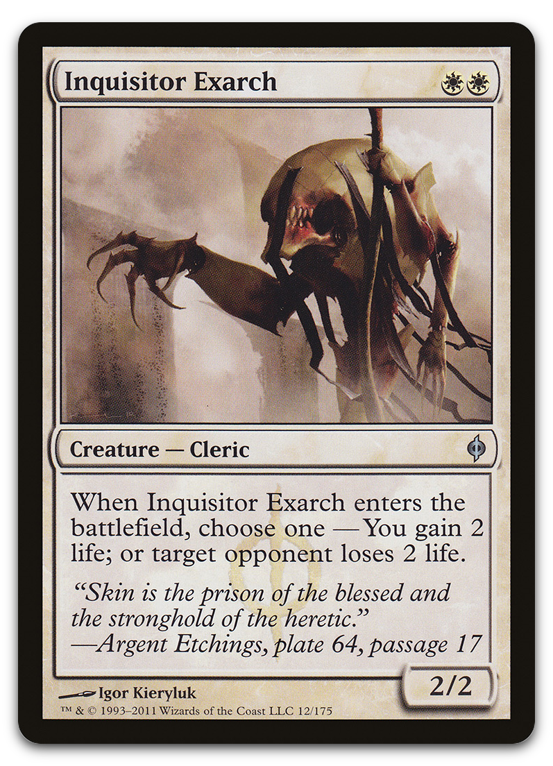 Inquisitor Exarch (New Phyrexia)