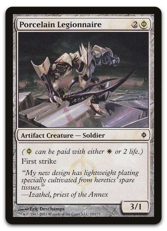 Porcelain Legionnaire (New Phyrexia)