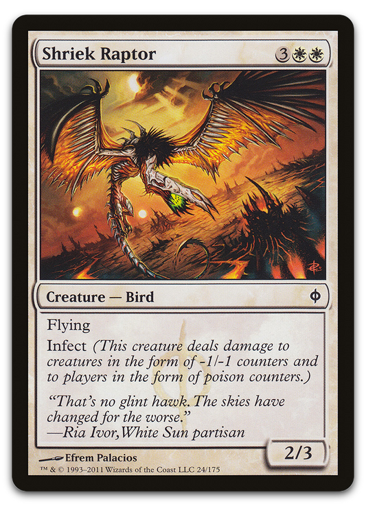 Shriek Raptor (New Phyrexia)
