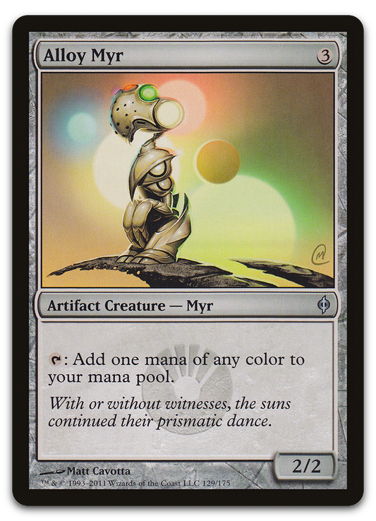 Alloy Myr (New Phyrexia)