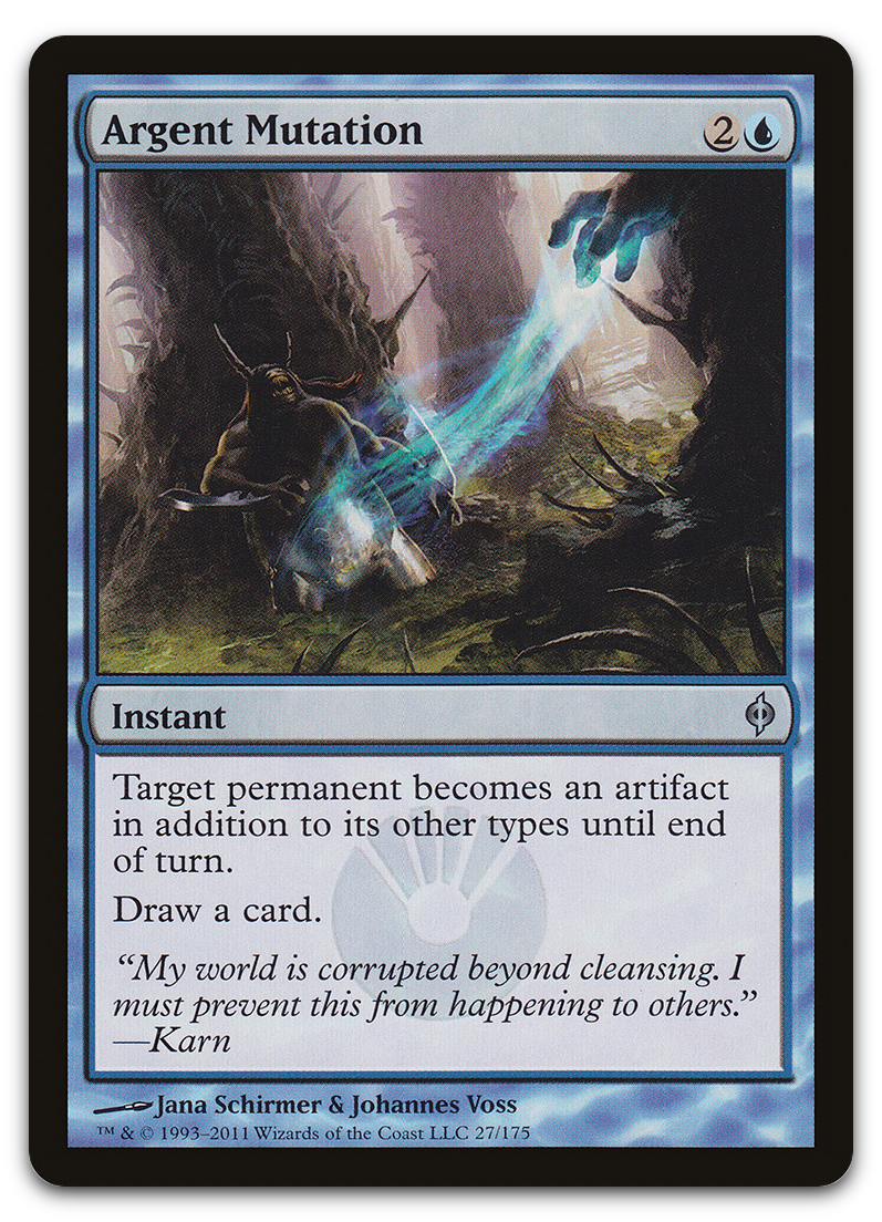 Argent Mutation (New Phyrexia)