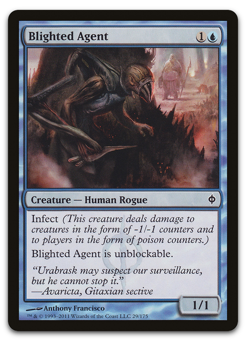 Blighted Agent (New Phyrexia)