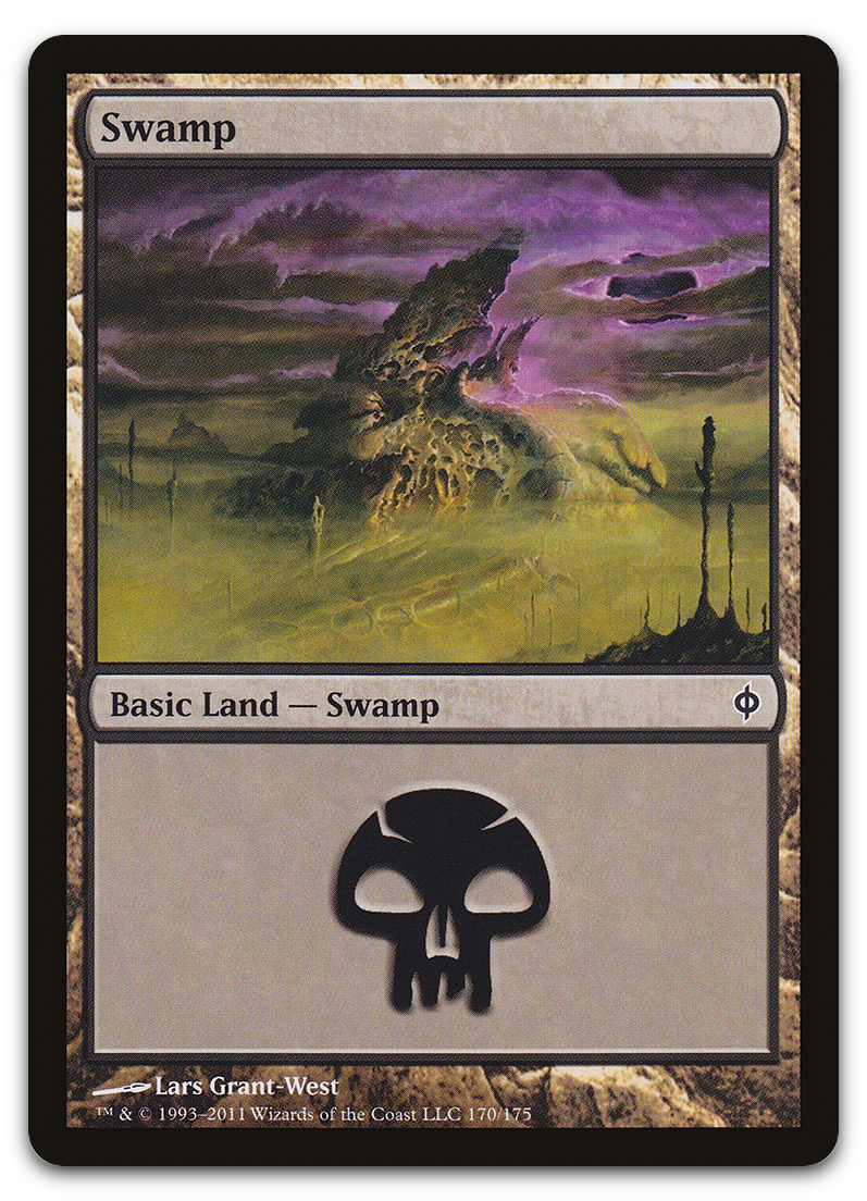 Swamp (170) (New Phyrexia)