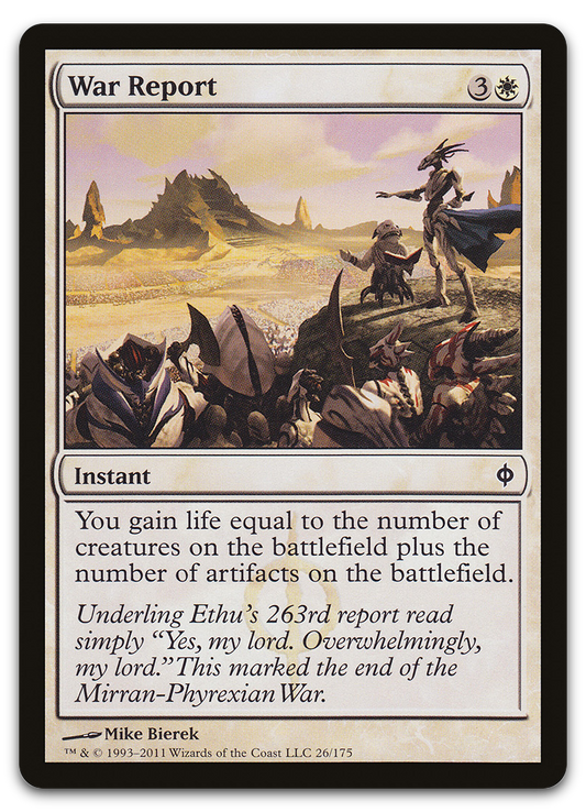 War Report (New Phyrexia)