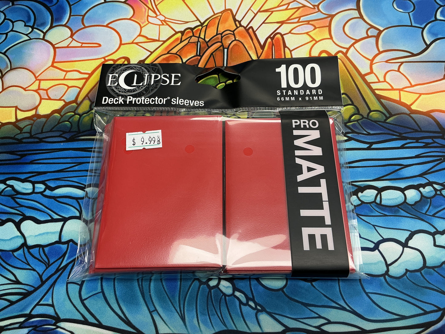 UltraPro Eclipse Pro Matte Sleeves - Red