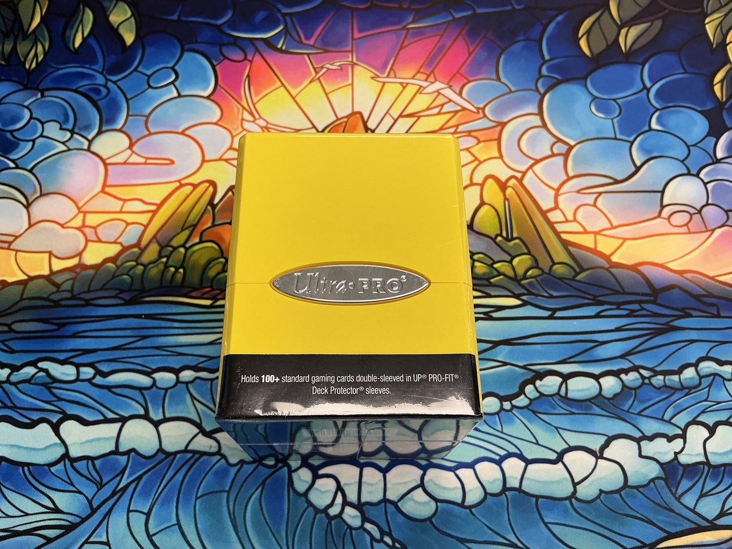 Ultrapro Satin Cube Deck Box (Lemon Yellow)