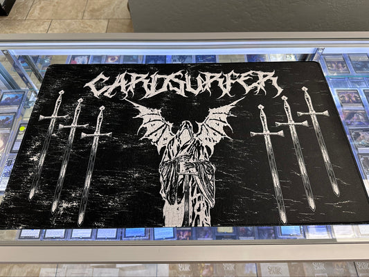 Cardsurfer Games x Jankmats Collab | Angel of Death | Hard AF Anniversary Playmat