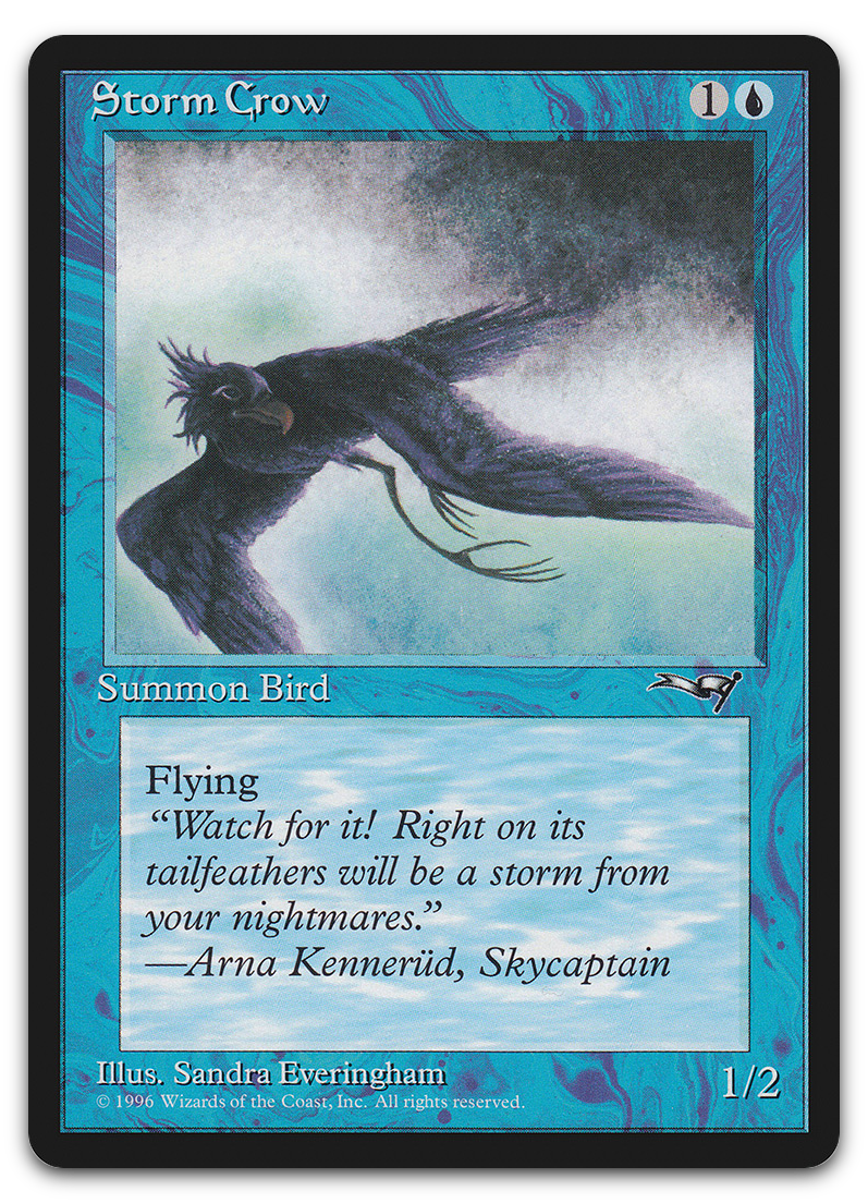 Storm Crow (Flying Left) (Alliances)