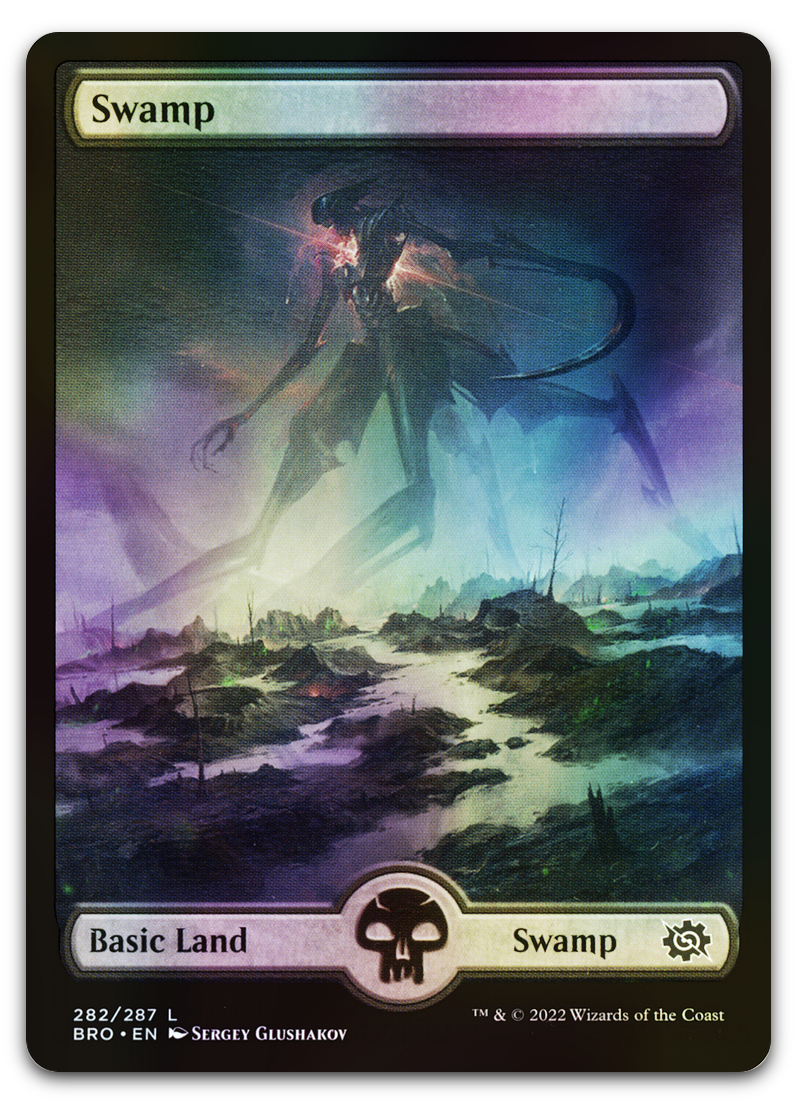 Swamp (282) - Full Art (The Brothers' War)