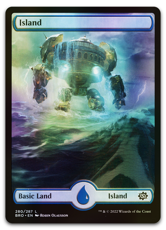 Island (280) - Full Art (The Brothers' War)