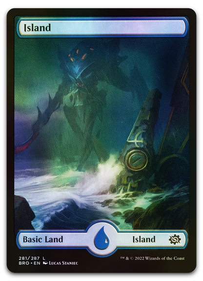 Island (281) - Full Art (The Brothers' War)