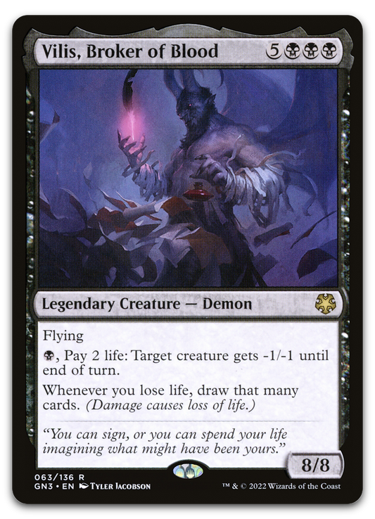 Vilis, Broker of Blood (Magic Game Night: Free-For-All)
