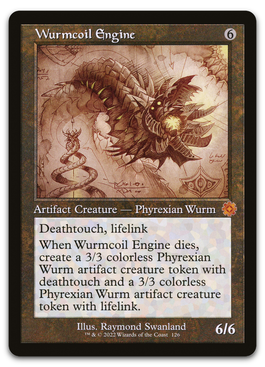 Wurmcoil Engine (Schematic) (The Brothers' War: Retro Frame Artifacts)