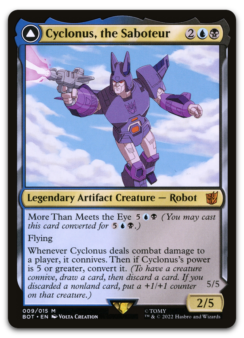 Cyclonus, the Saboteur (Universes Beyond: Transformers)