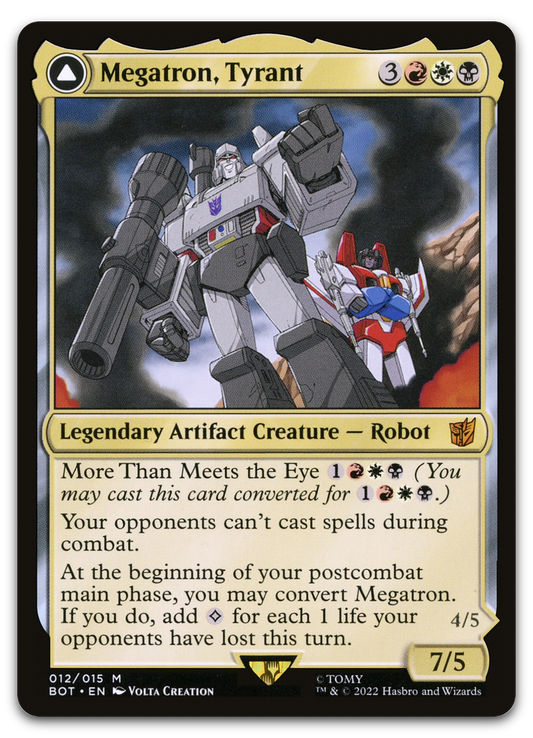 Megatron, Tyrant (Universes Beyond: Transformers)